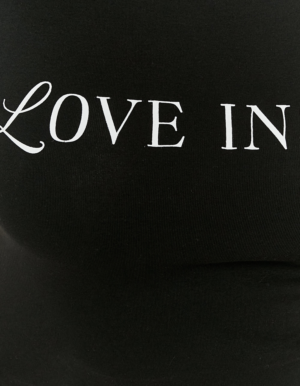 Printed T-shirt | Black