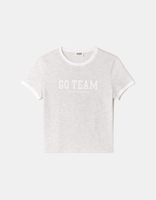 Printed T-shirt | Grey