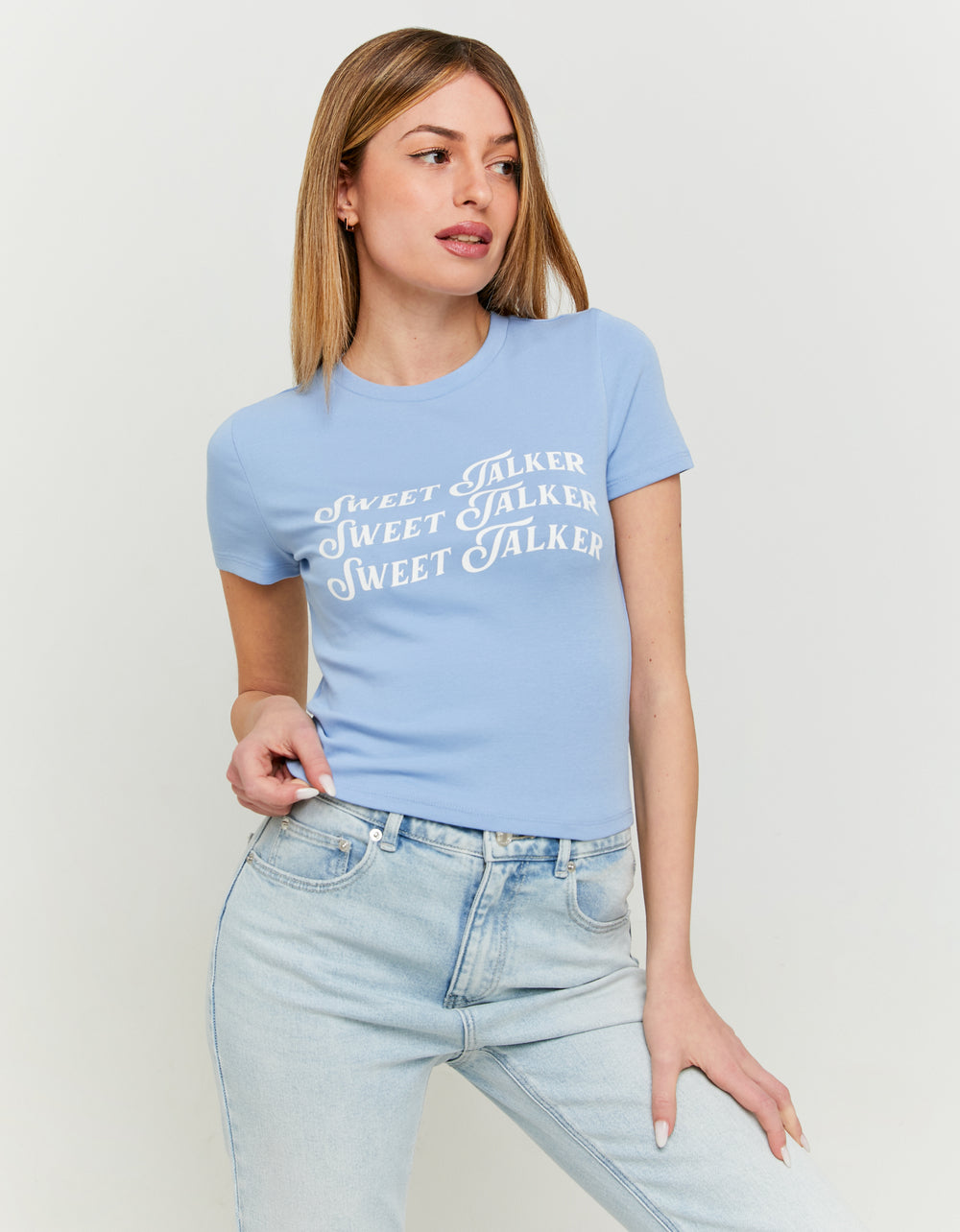 T-shirt with Print | Blue