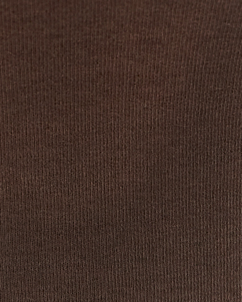 Polo T-Shirt Long Sleeves | Brown
