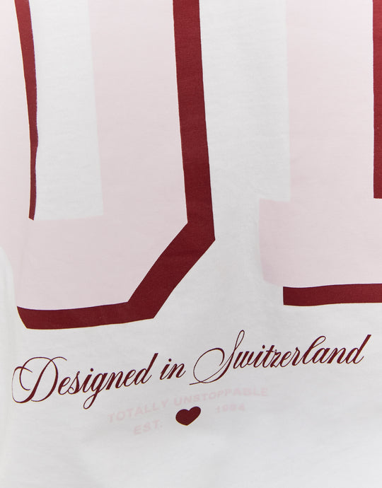 Printed T-Shirt | White