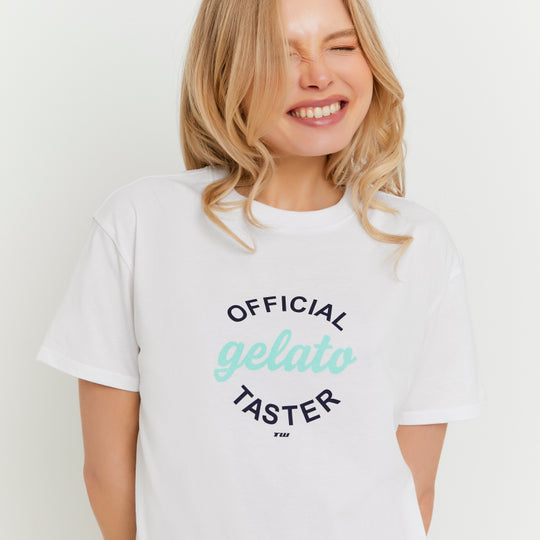 Printed T-shirt | White