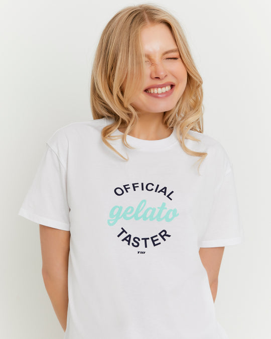 Printed T-shirt | White