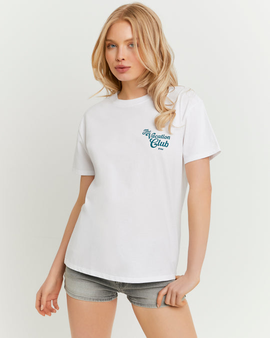 Printed T-shirt | White