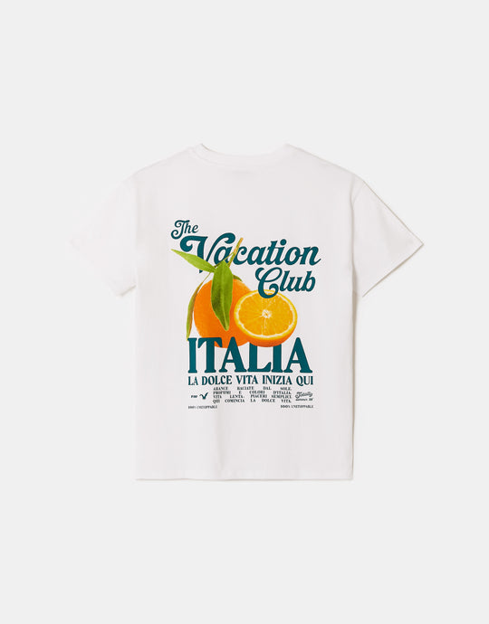 Printed T-shirt | White