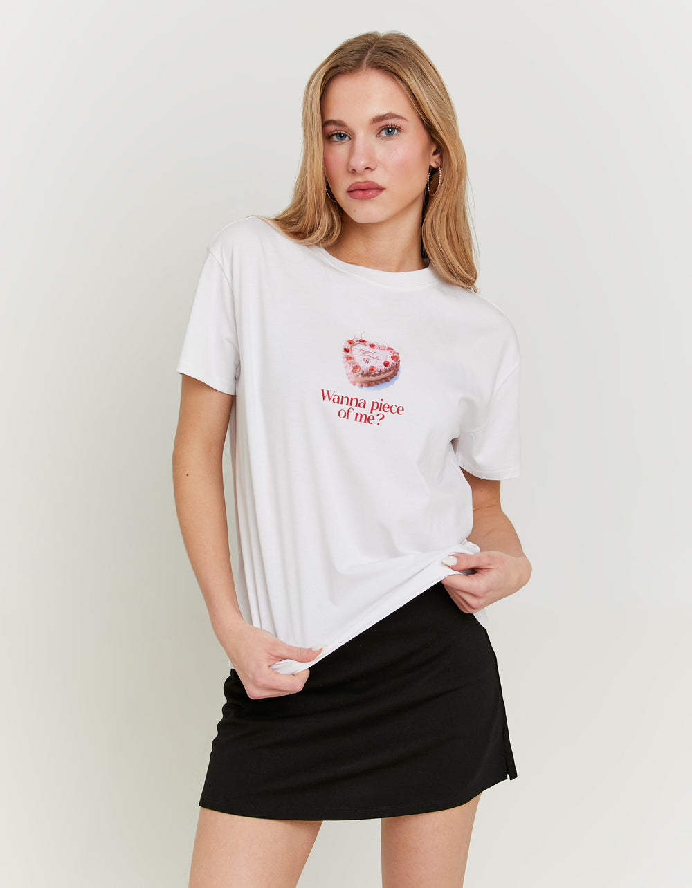 T-shirt with Print | White