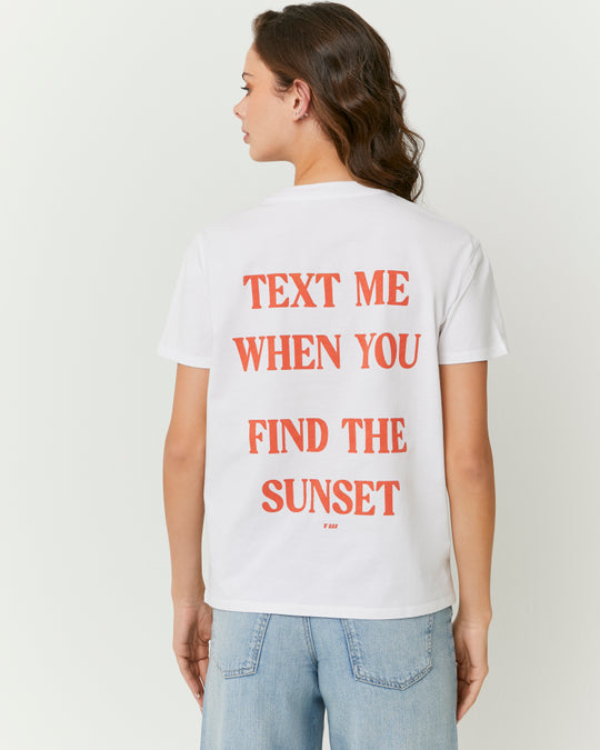 Printed T-shirt | White