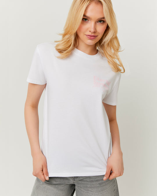 Printed T-shirt | White