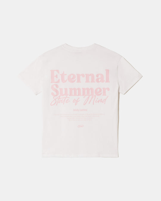 Printed T-shirt | White