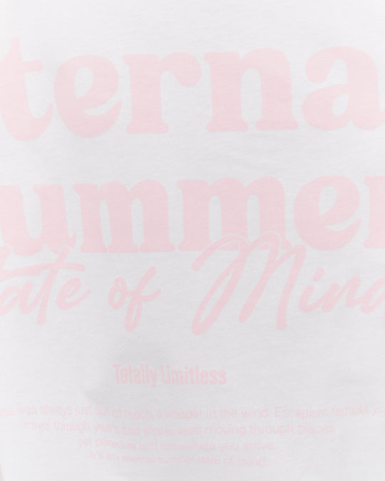 Printed T-shirt | White