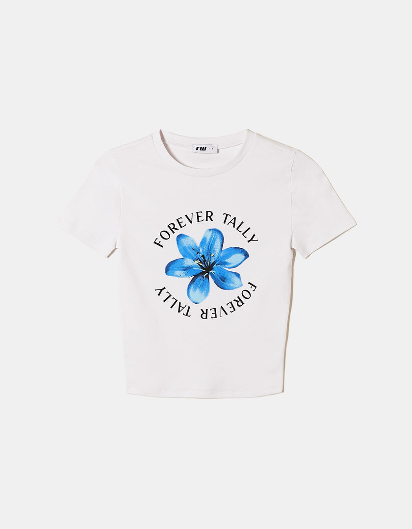 T-shirt with Print | White