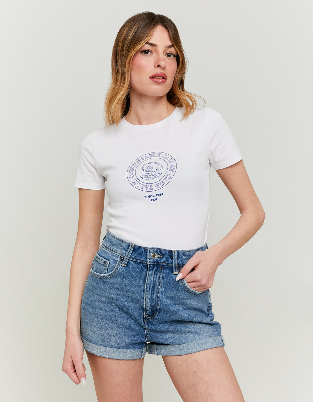 T-shirt with Print | White