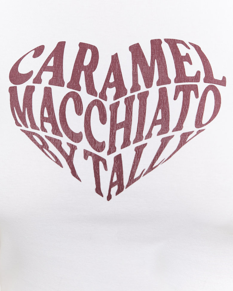 Printed T-shirt | White