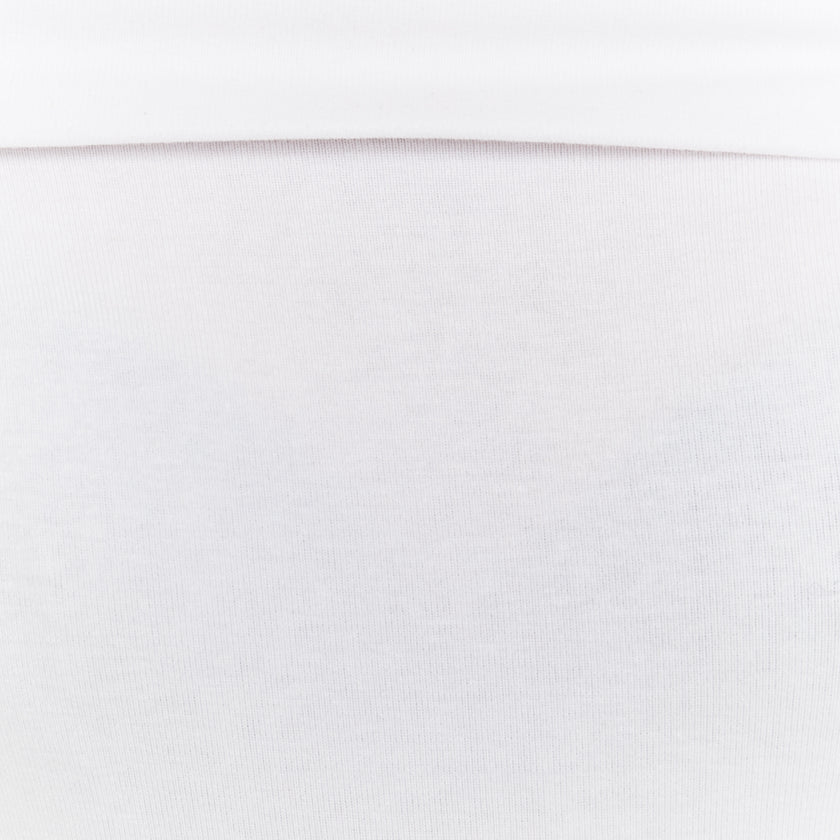 Off Shoulder Basic Top | White
