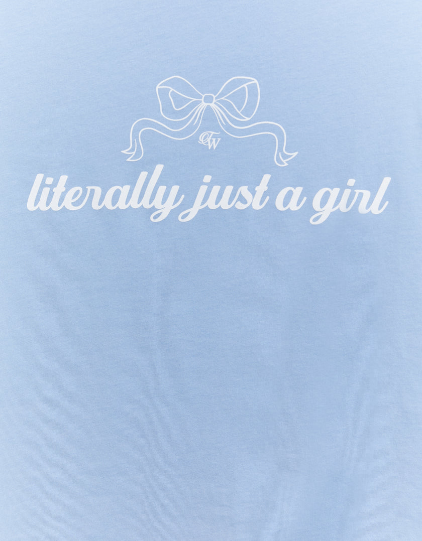 T-shirt with Print | Blue