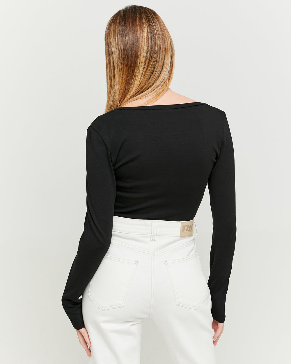 Basic T-shirt long sleeves | Black