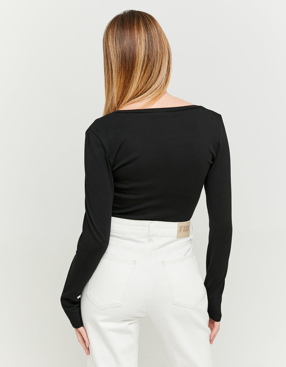 Basic T-shirt long sleeves | Black