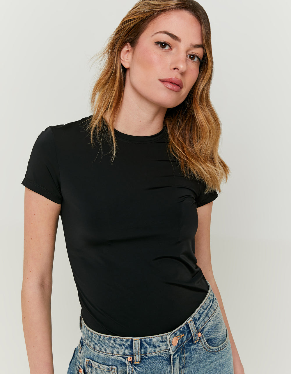 Basic T-shirt Short Sleeves | Black