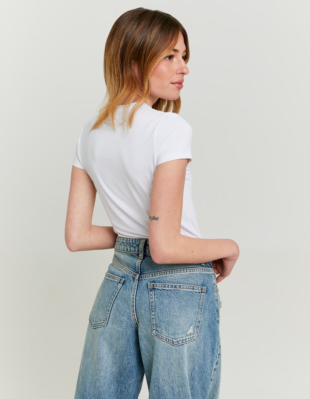 Basic T-shirt Short Sleeves | White