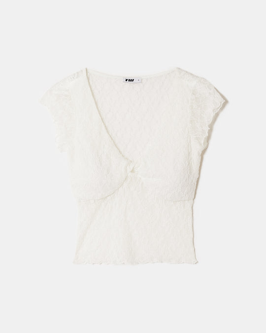 Lace Top | Off White