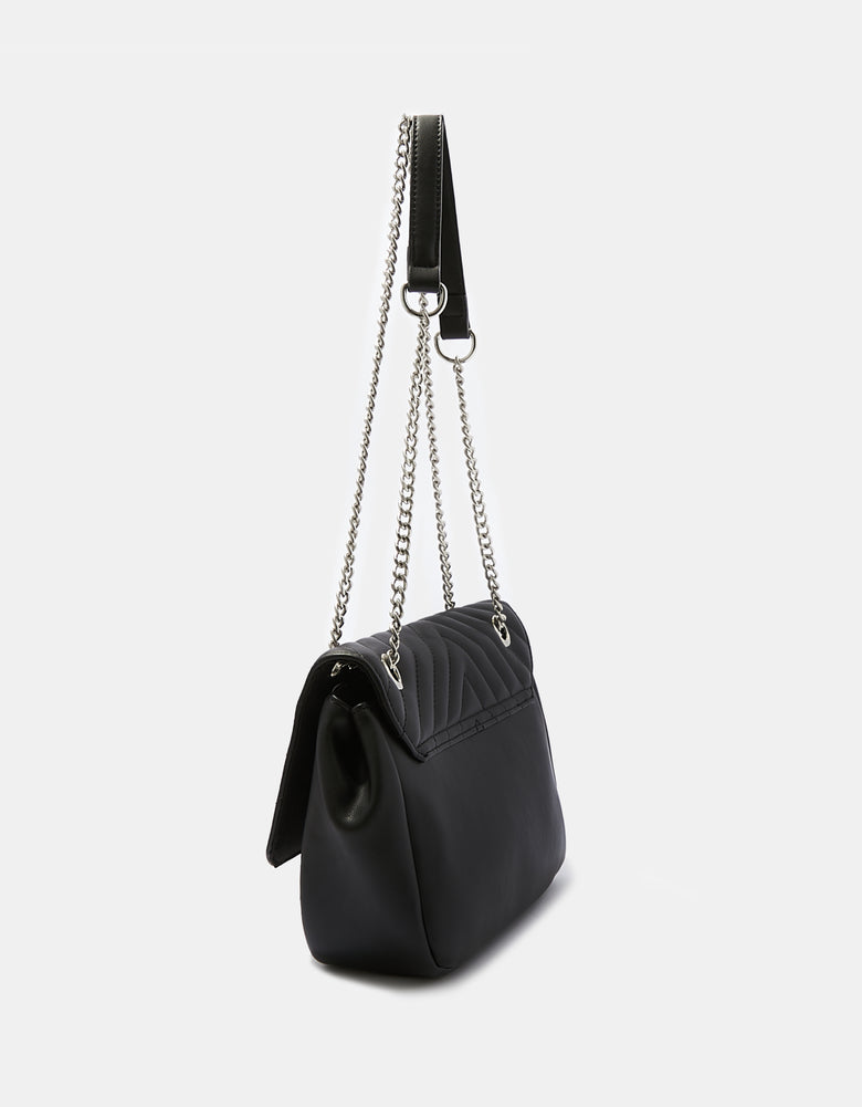 Bag with Rhinestones | Black