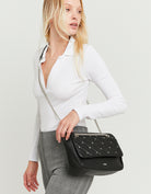 Bag with Rhinestones | Black