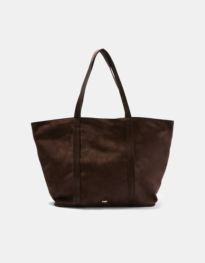 Bag in Suede | Brown