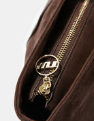 Bag in Suede | Brown