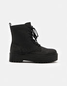 Lace Up Boots | Black