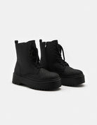 Lace Up Boots | Black