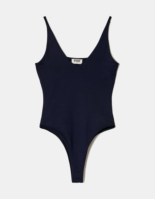 Basic Bodysuit | Navy