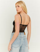 Lace Corset Body | Black