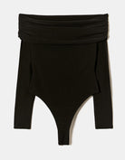 Off Shoulder Bodysuit | Black