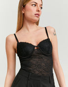 Lace Bodysuit | Black
