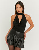 Backless Bodysuit | Black