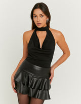 Backless Bodysuit | Black