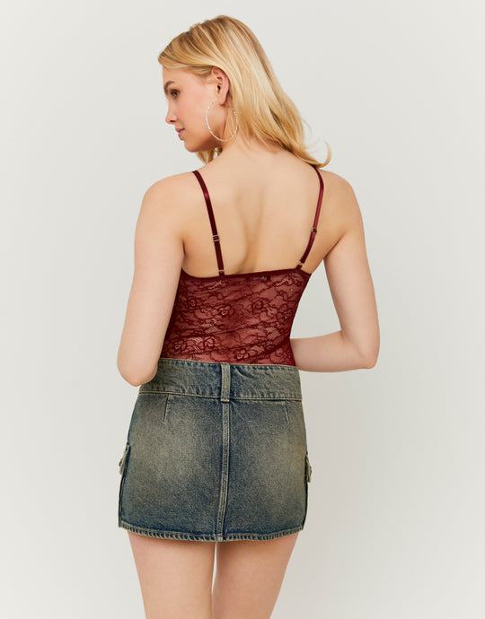 Lace Bodysuit | Bordeau