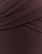 Off Shoulders Body | Brown
