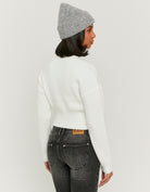 Cardigan with Buckles | Off White