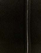 Knit Cardigan with Hood | Black