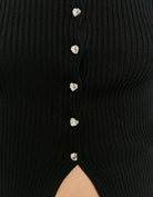 Knitted Cardigan | Black