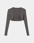 Cropped Bolero | Grey