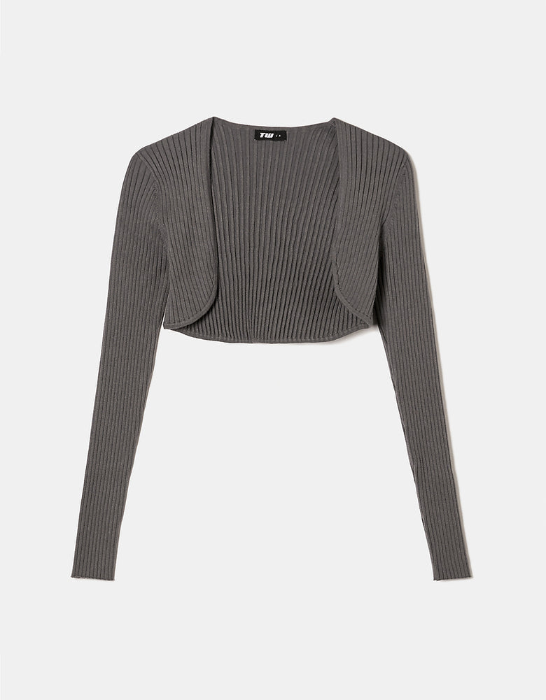 Cropped Bolero | Grey