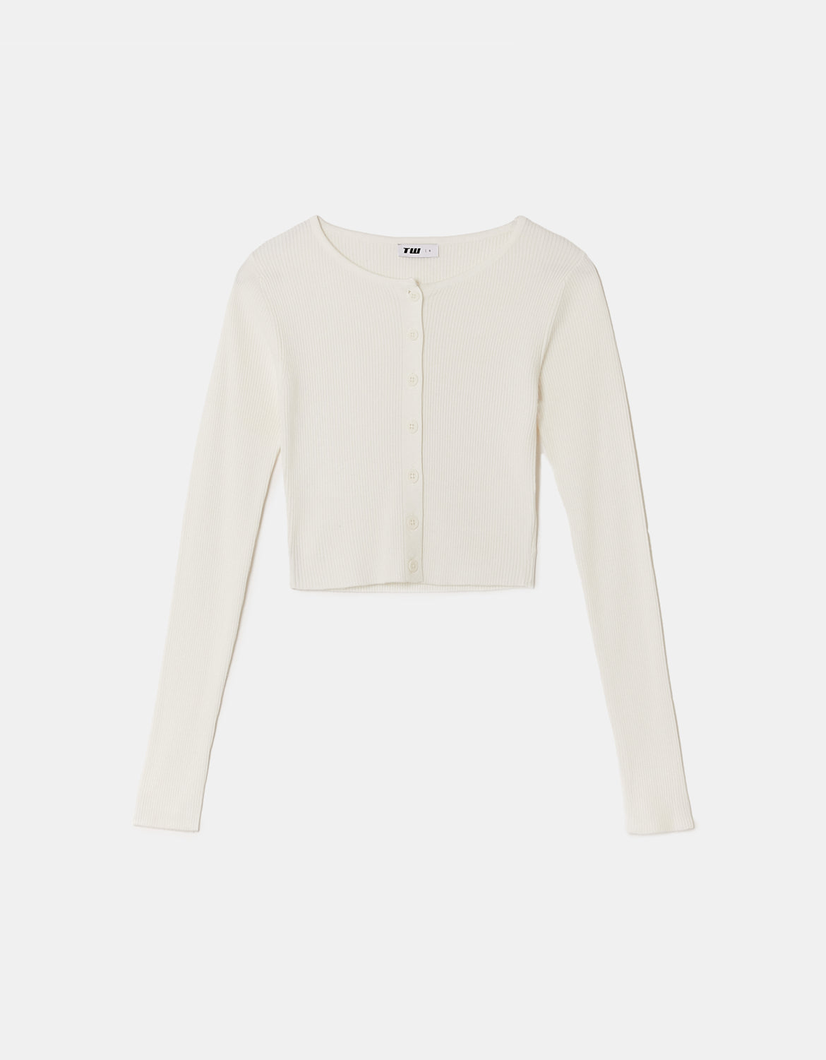 Crop Cardigan | Off White