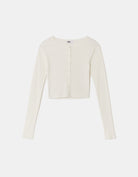 Crop Cardigan | Off White
