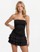 Mini Jumpsuit Dress | Black
