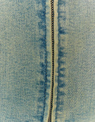 Stretch Denim Jumpsuit | Used Wash