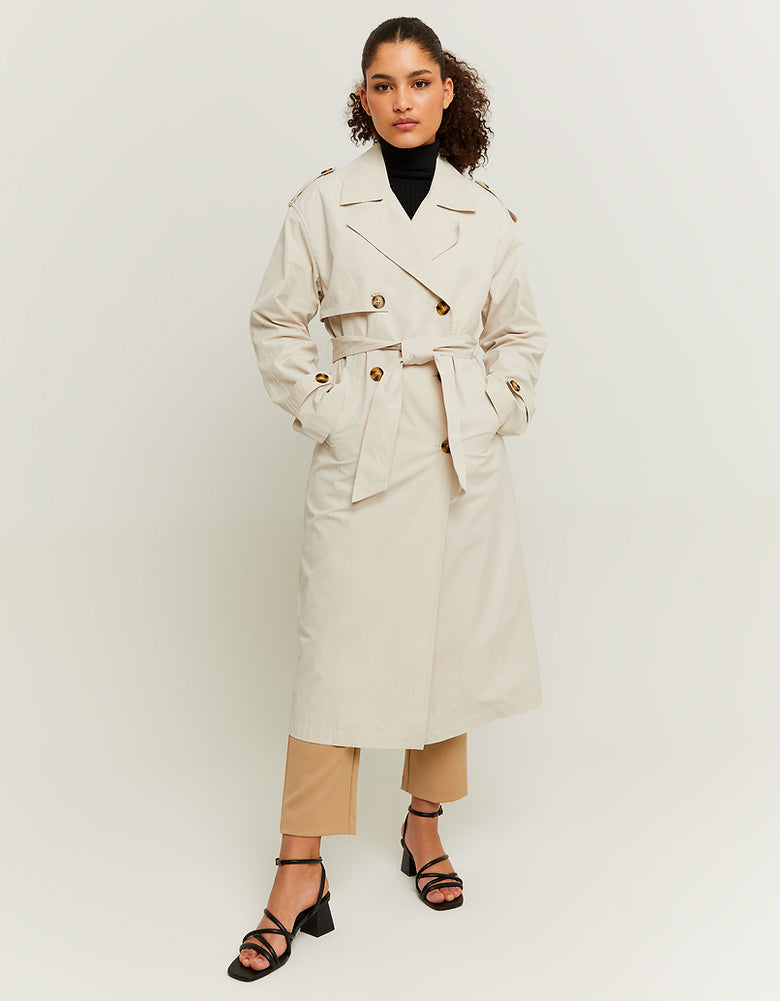 long Trenchcoat | Beige