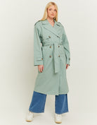 Long  Trenchcoat | Leaf