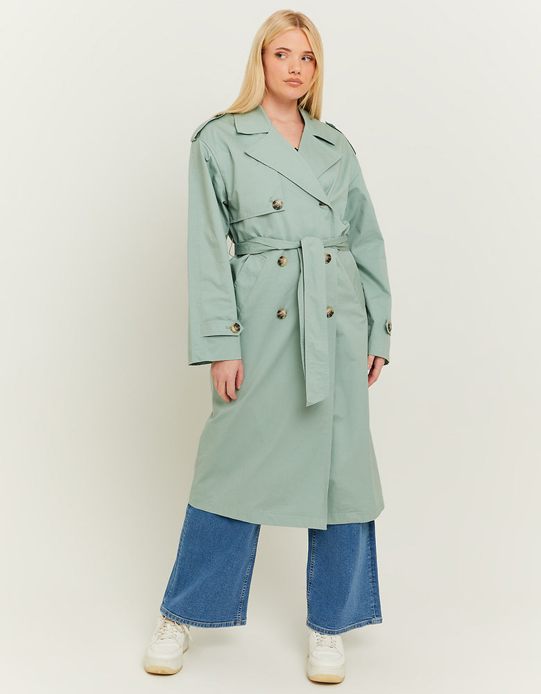 Long  Trenchcoat | Leaf